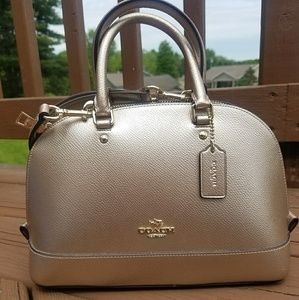 Coach Rose Gold Satchel
